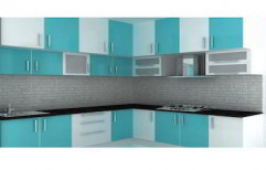 L Shaped Kitchen Cabinet by Splendid Interior & Designers Private Limited