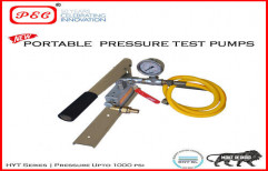 Portable Pressure Test Pump by Pump Engineering Co. Private Limited