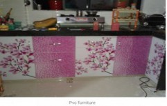 PVC Furniture Kitchen Cabinet by Aai Shree Khodiyar Fiber Door