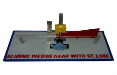Sliding Wedge Gear With Straight Line Model by Edutek Instrumentation