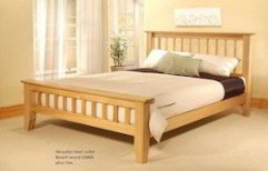 Wooden Bed ( Beech Wood) by Philips Interiors International