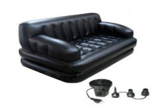 Best 5 In 1 Air Sofa Cum Bed With Pump Lounge Couch Mattress by Wonder World