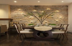 Dining Area Decorative Tile by Siscon Interior