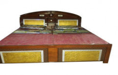 Fancy Double Bed by Raj Furniture House