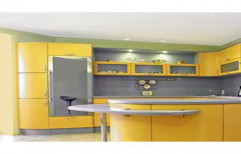 Fancy Modular Kitchen by 4s Interiors & Furnitures