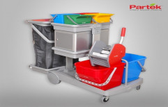 Greyline 1500A Housekeeping Trolley by Nutech Jetting Equipments India Pvt. Ltd.