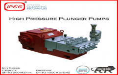 High Pressure Plunger Pumps by Pump Engineering Co. Private Limited