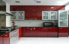 Laminated Modular Kitchen by Shiv Steel Art