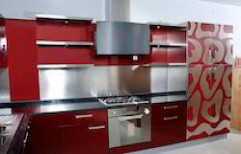 Metal Modular Kitchen by Petals Kitchens And Interiors