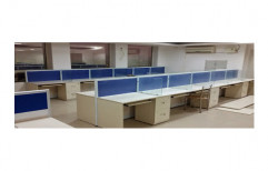 Modular Office Workstation by Girivar Mouldar System
