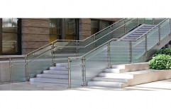 Stainless Steel Glass Railing by Madha Industries