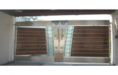 Stainless Steel Main Gate by Mumbai Stainless Steel