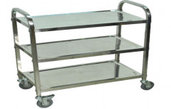 Stainless Steel Trolley by Sanipure Water Systems