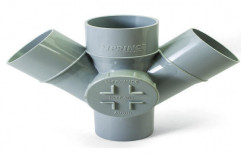 SWR Double Y Fitting by Prince Pipes And Fittings Limited
