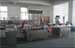 Tomato Bottle Filling And Capping Machines by Ved Engineering