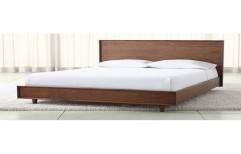 Wooden Double Bed by Jenika Enterprise