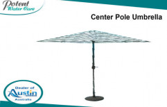 Center Pole Umbrella by Potent Water Care Private Limited