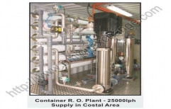 Container RO Plant - 25000LPH by Om Ion Exchange Water Technology