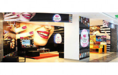 Cosmetic Showroom Interior Designing Service by Karam Interiors