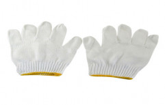 Cotton Knitted Gloves by Safe Technologies