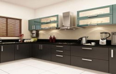 Designer Modular Kitchen by Kiran Wooden Furniture