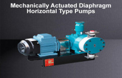 Mechanically Actuated Diaphragm Horizontal Type Pumps by Minimax Pumps India