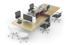 Office Workstation by Woodz Modular Designers & Interiors