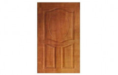 Exterior Finished Solid Wood Door, For Home