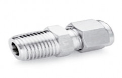 Stainless Steel Male Connector by Ashka Inc