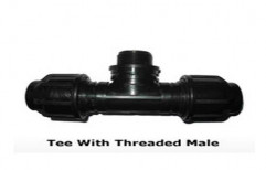 Tee With Threaded Male by Laxmi Drip Irrigation Company