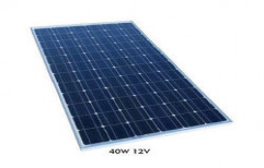40W Solar Panel by Shantiniketan Computer & Communications Private Limited