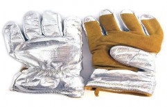 Aluminized Fireman Gloves by Poonam Enterprises