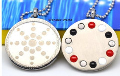 Bio Magnetic MST Silver Pendent by Wonder World