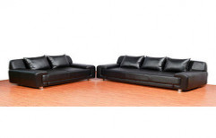 Black Modern Sofa Set by Krishna Enterprise