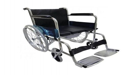 Commode Wheelchair by Saif Care