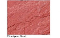 Dholpur Red Sandstone Natural by A R Stone Craft Private Limited