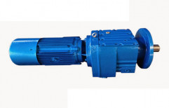 Flange Mounted Helical Geared Motors by Moto Drives