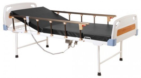 Hospital Semi Fowler Bed Motorized with ABS Panels SS 113 by SS Medsys
