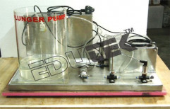 Plunger Pump Demonstration Unit by Edutek Instrumentation