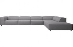 Polyester L Shape Sofa by T. D. N Interrior