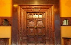 Pooja Room Door by Mahadev Glass & Plywood
