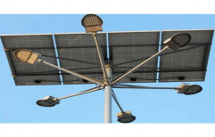 Solar LED High Mast Lighting Poles by Usha Lighting Industries
