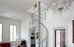 Stainless Steel Spiral Railing by Tomar Art And Decor