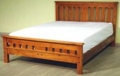 Teak Wooden Bed by Philips Interiors International