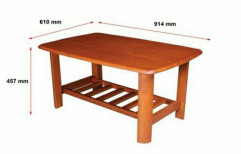 Wood Table by Big Furn