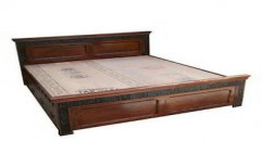Wooden Bed by Kiran Wooden Furniture