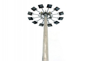 12 M Aluminium High Mast Street Light Pole by Shree Mahakali Tube & Engineering