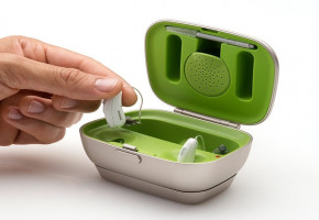 Visible Rechargeable Hearing Aid, Behind The Ear