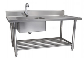 Stainless Steel Commercial Sink Double Unit (Hottie)