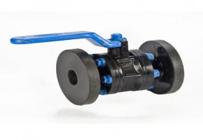 Plastic Flanged End Screw Ball Valves, for Industrial